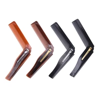 4 colors 170 x 20 x 10mm foldable hair comb pocket clip hair moustache beard comb hair styling tool hairdressing comb