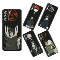 anime naruto for samsung galaxy s22 s21 s20 s10 s10e s9 s8 s7 pro ultra plus fe lite black luxury silicone soft phone case capa