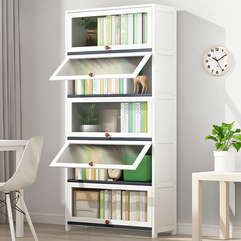 

Bookshelves Room Cabinets Library Furniture Organizers Book Shelf Storage Container Sideboard Estantes Mobiliario De Biblioteca