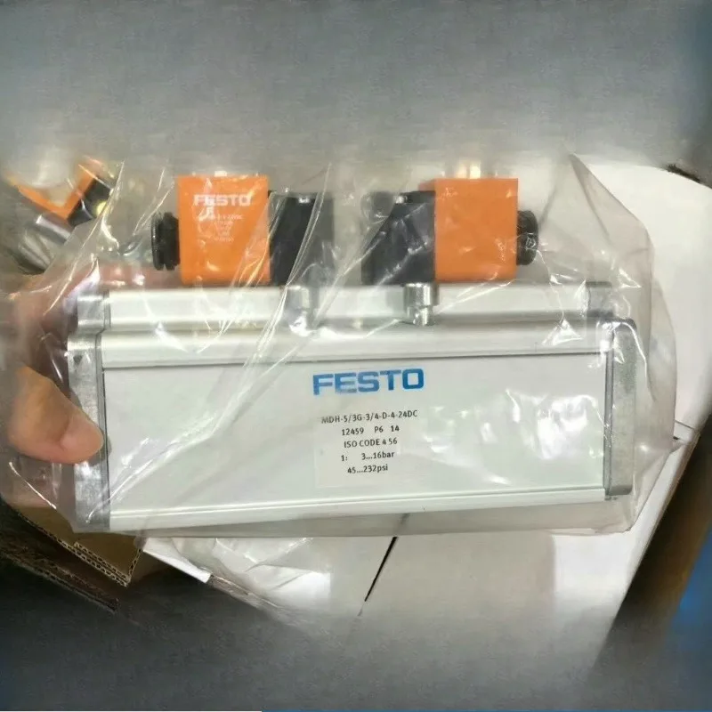 Фото Детали для электромагнитного клапана FESTO Festo MDH-5/3C-3/4-D-4-24DC 3G 12458 12459 №4