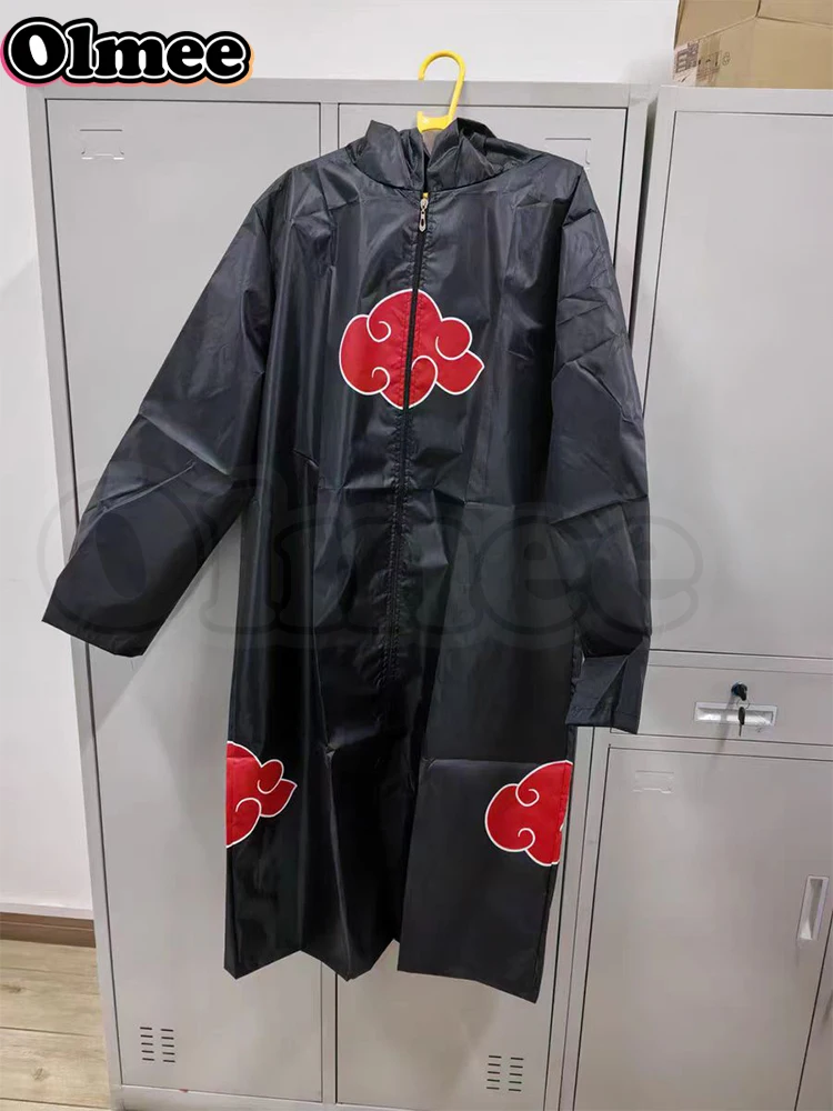 [Ольмия] Акацуки Такао Хиби Плащ Боль Обито Косплей Костюм Ниндзя Саске Нагато