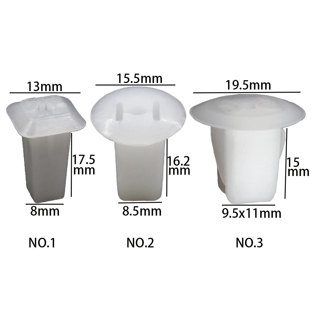 30 шт., автомобильные крепежные детали, винт для обшивки багажника, зажимы для втулок, заклепки, крепежная гайка, выбор