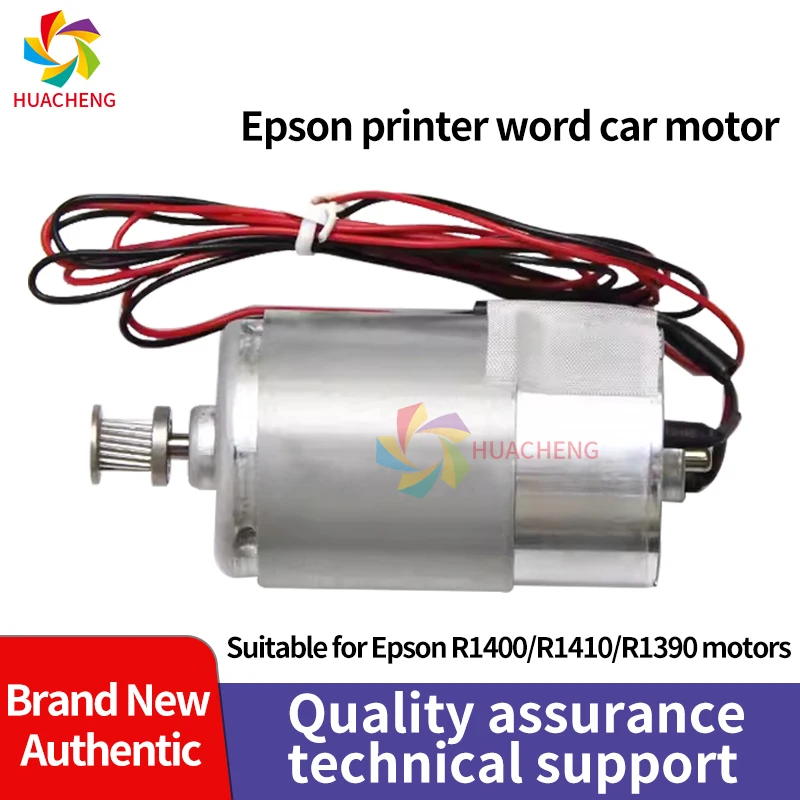 Original New Epson R1390 Motor for R1400 R1410 R1390 L1800 Printer Carriage CR Motor with Line