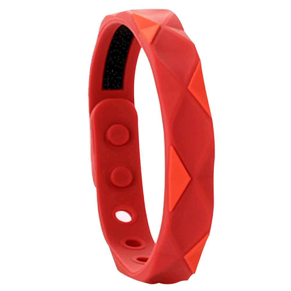 

Fashionable Adjustable Anti Static Bracelet Silicone Body Static Sports Wristband