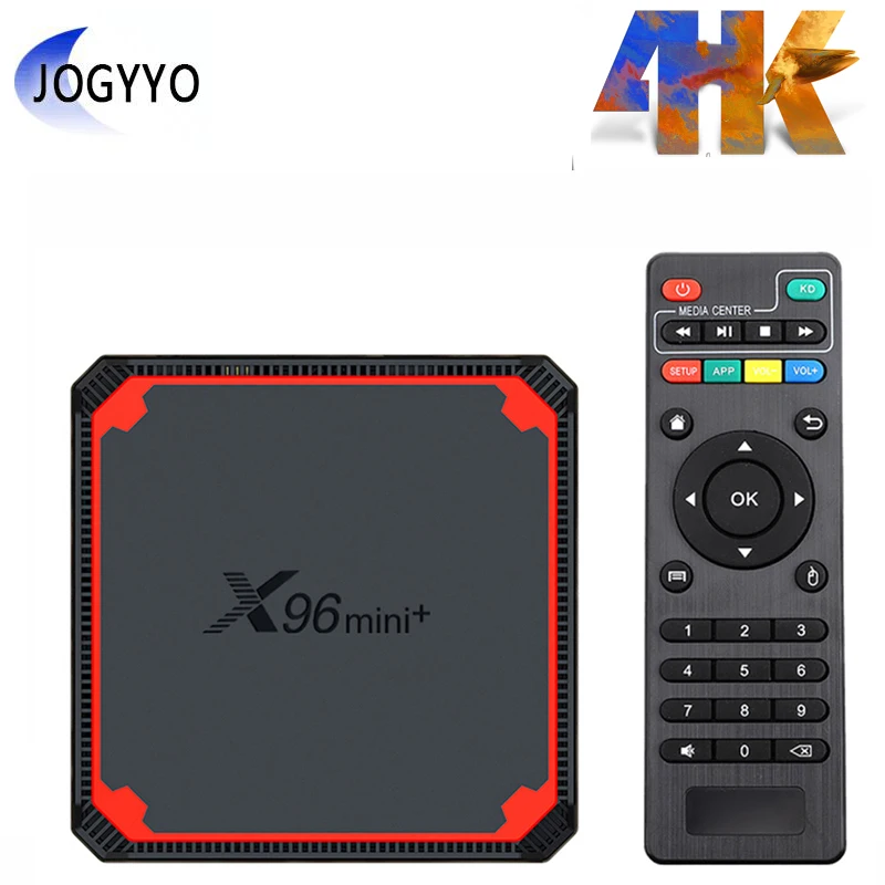 

NEW X96 Mini Plus TV Box Android 9.0 Amlogic S905W4 Quad Core A53 Dual Wifi H.265 4K 30fps X96