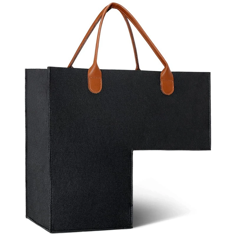 

2 шт., складная корзина для лестницы с кожаными ручками