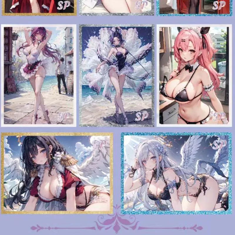 Коллекционная карта История богини горячая и пряная волна 4 белый лунный свет A6