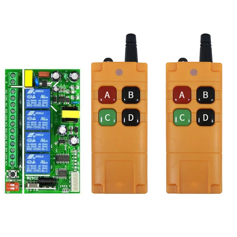 Универсальный беспроводной пульт дистанционного управления 433 МГц 110 В