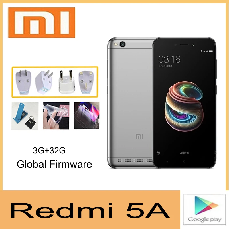 

celular Xiaomi Redmi 5A smartphone 3GB 32GB Qualcomm MSM8917 Snapdragon 425 Global version