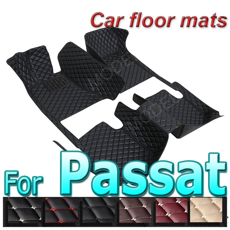 

Car Floor Mats For Passat 2019 2018 2017 2016 2015 2014 2013 2012 Auto Interior Styling Waterproof Carpets For Volkswagen vw