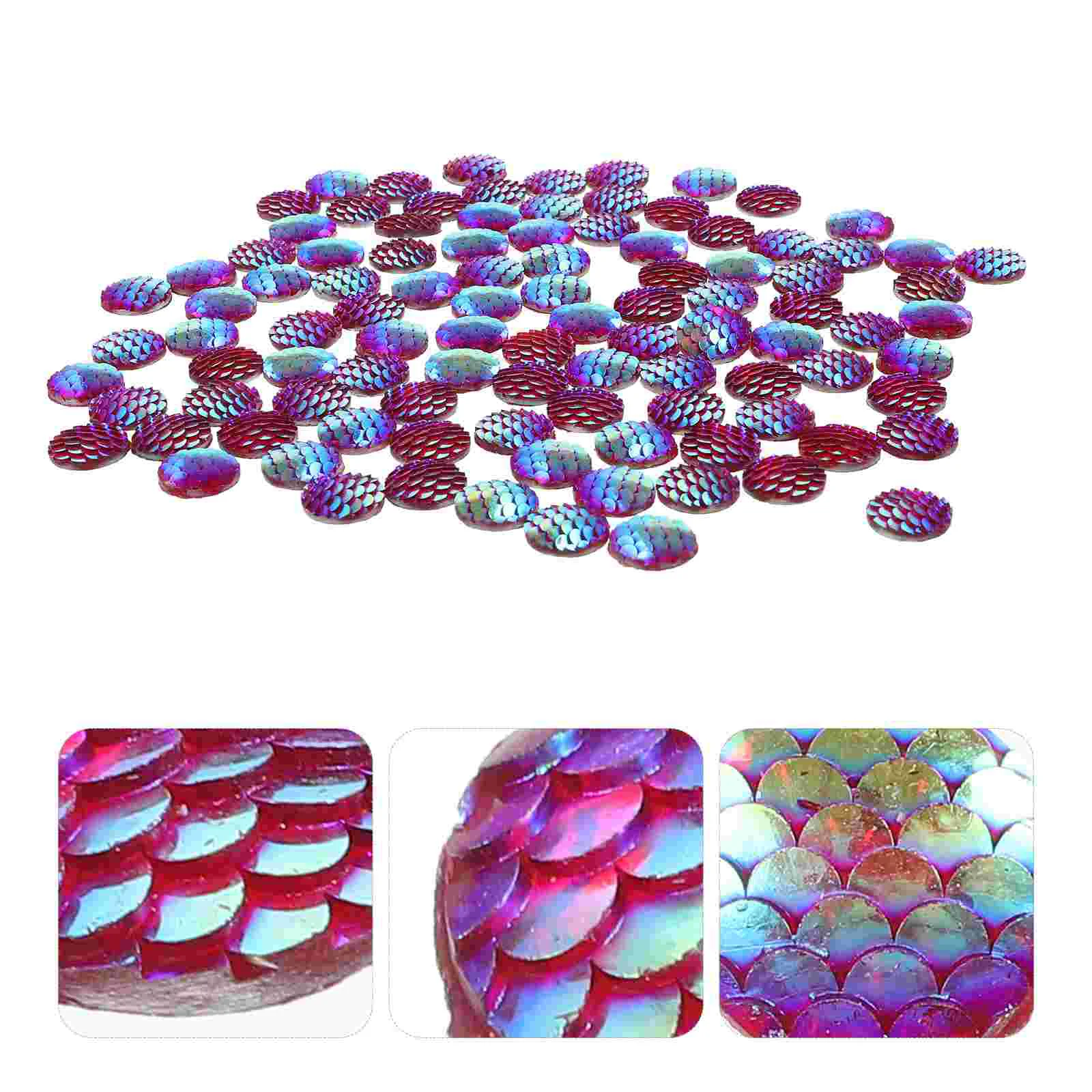 

Plastic Rhinestone Flatback Charms Rhinestones Crafting Shell Jewelry Parts For Clothing Decorative Costumes