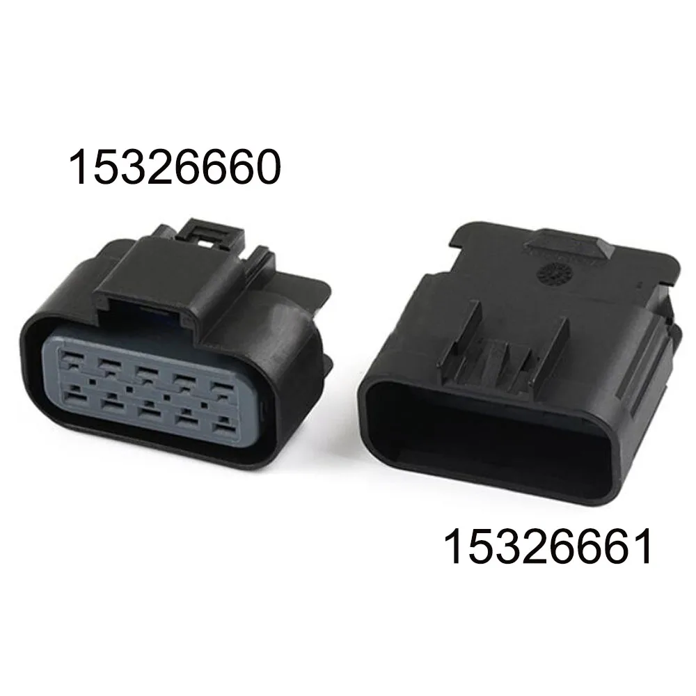 

100 шт. 15326661 15326660 15326910 автомобильный проводной кабель, 10 контактов, водонепроницаемый автомобильный разъем, женский и мужской разъемы, клеммный уплотнитель
