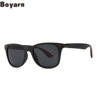 boyarn europe and the united states uv400 shades sunglasses oculos hot selling pilot tr polarized ink mens trend retro r