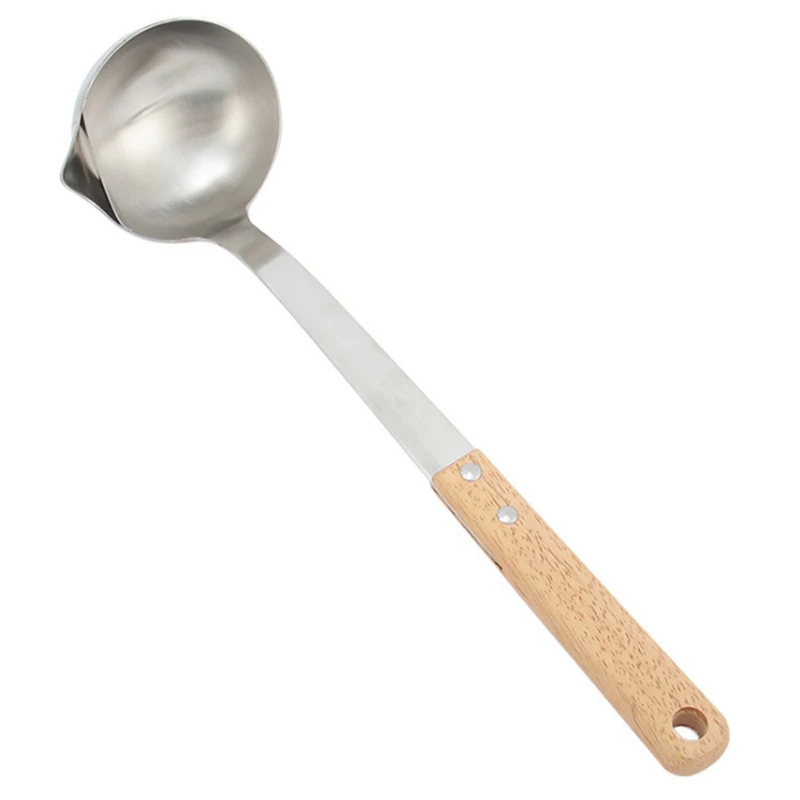 

Ложка из нержавеющей стали для разделения масла и супа