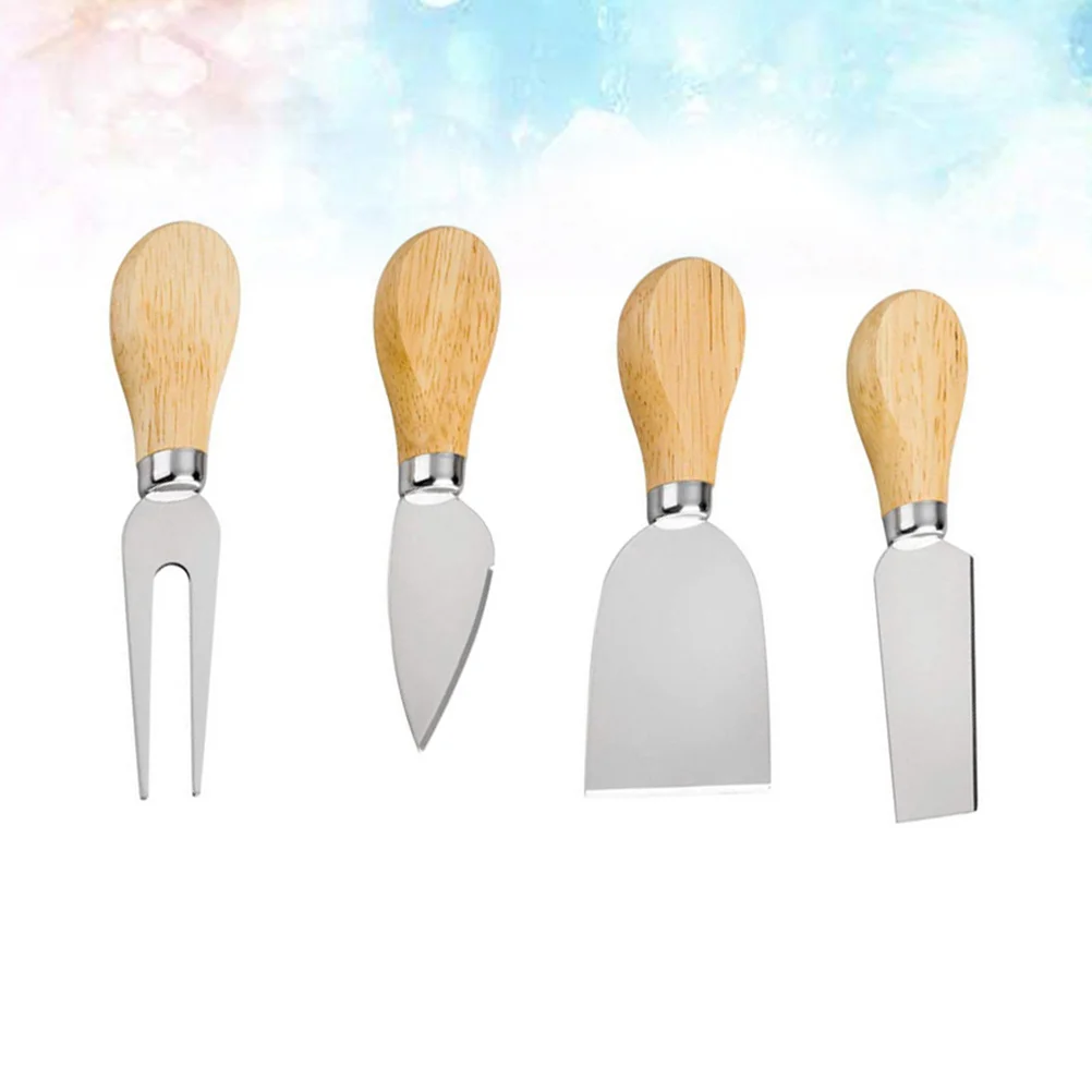 

4Pcs Handle Cheese Butter Cutting Tool Dinner Butter Butter Stainless Steel Cheese Slicer