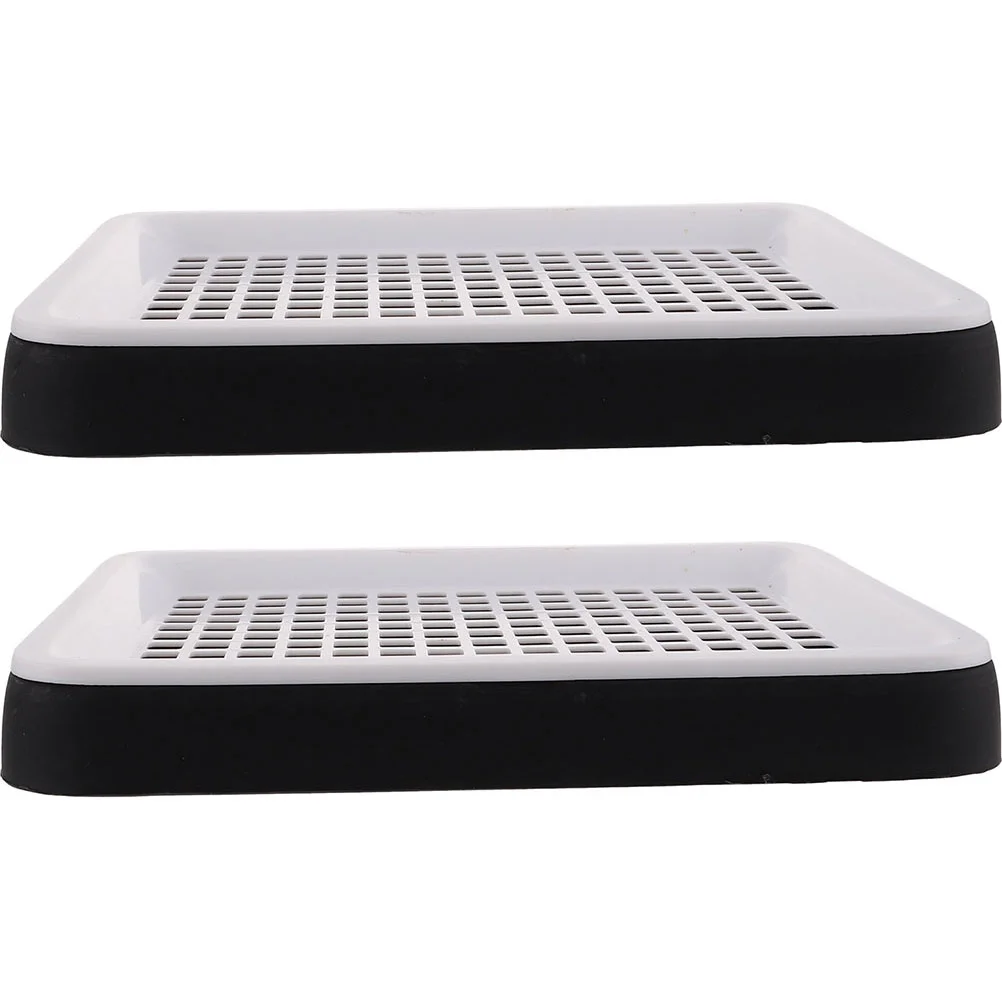 

Litter Toilet Pet Small Box Potty Animal Rabbit Training Hamster Bunnypan Guinea Cat Squarebasin Trainerrabbits Tray Animals