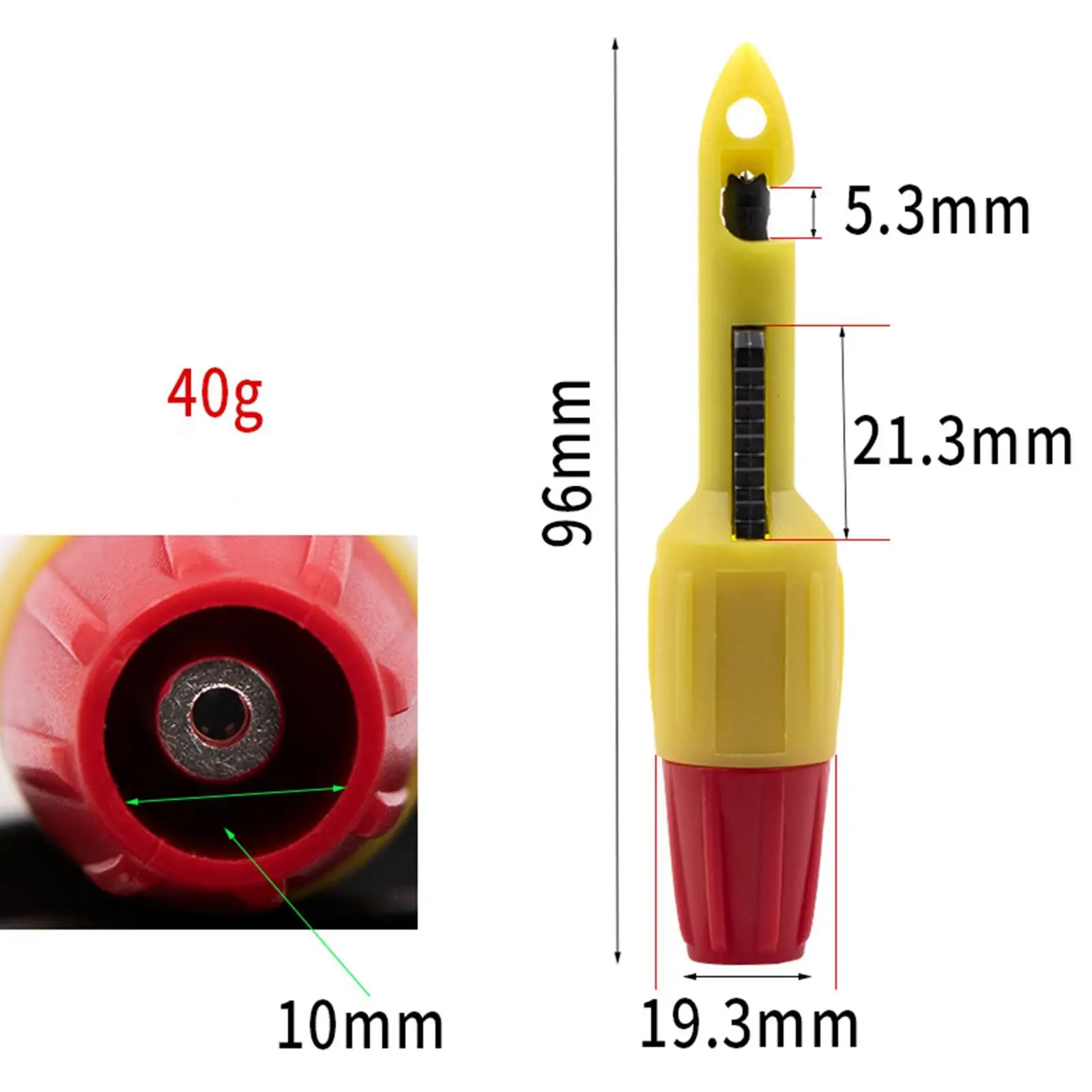 

2 Pieces Insulation Wire Piercing Probe Clip Wire Piercing Tool Detection Clip Pins for Multimeter Test Blind Spot Voltage