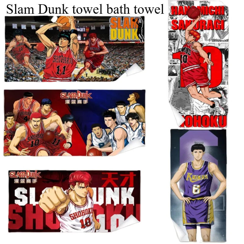 Банное полотенце Slam Dunk Hanamichi Sakuragi Bandai