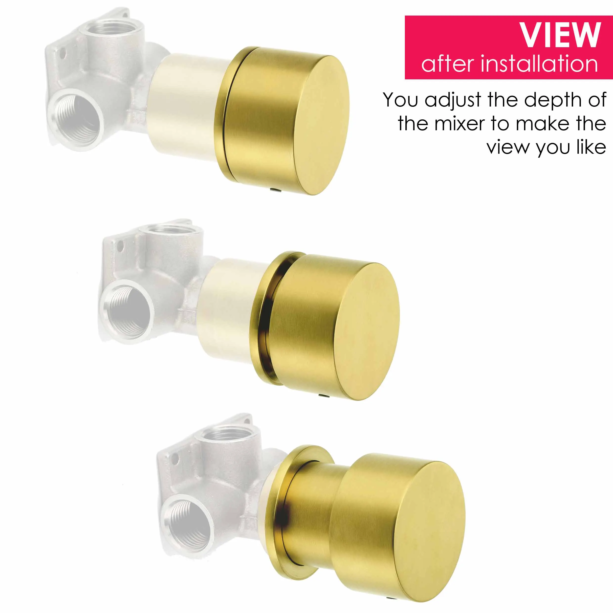 KYLINS Смеситель для раковины смеситель ванной комнаты настенный прогрессивный