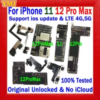 replace for iphone 11 pro max12 pro max motherboard original unlock free icloud for iphone 11 logic board support update4g5g