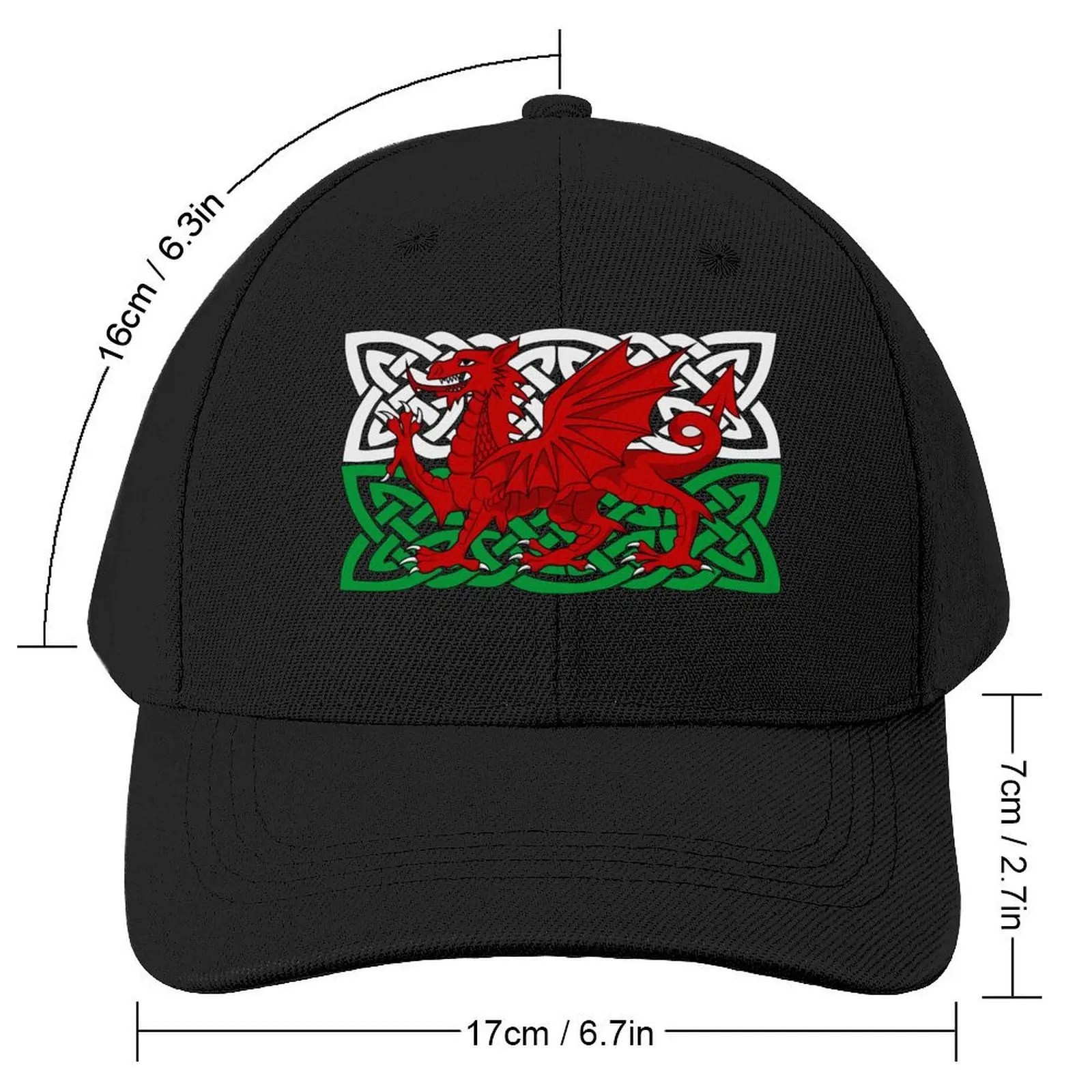 Бейсбольная кепка Y Ddraig Goch новая шляпа на день рождения защита от ультрафиолета