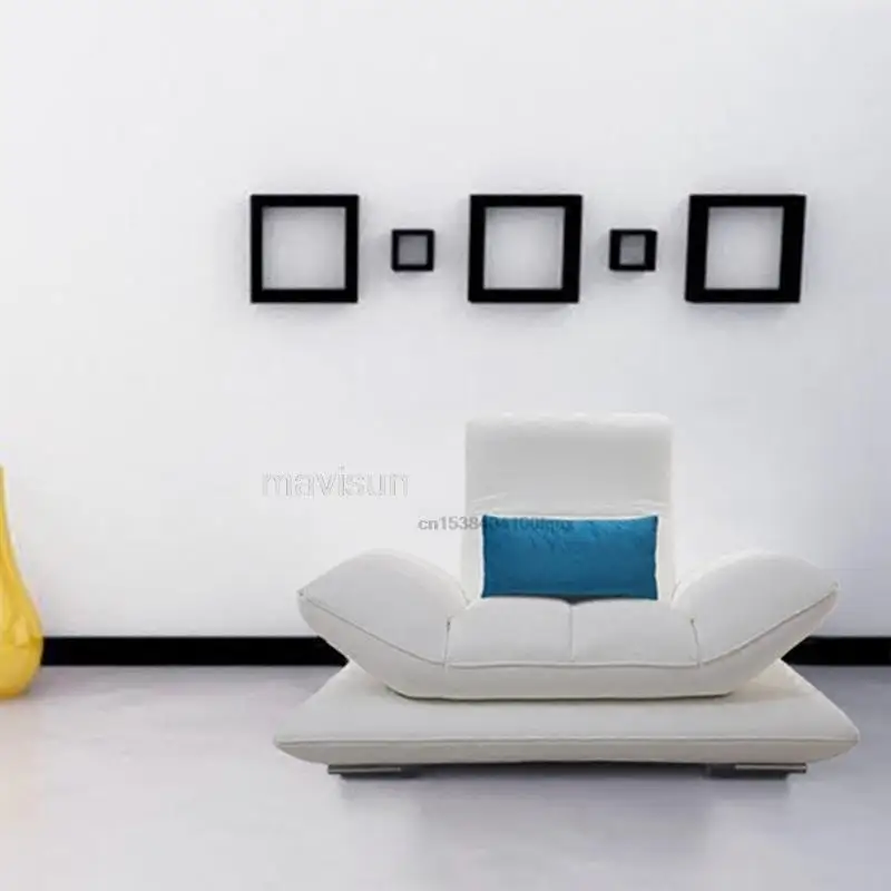 Современный Комбинированный Кожаный Диван первый слой из воловьей кожи размер