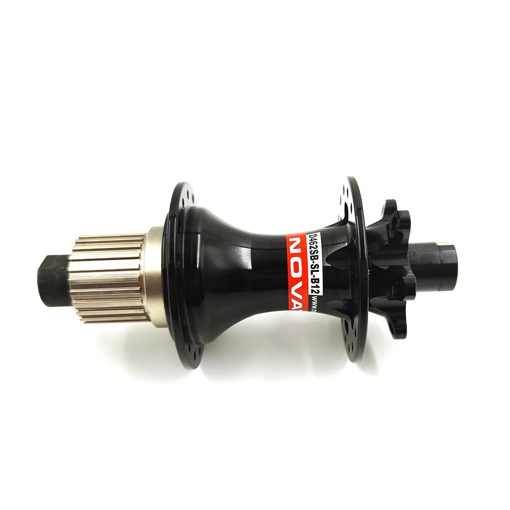 Фото 6 болтов Boost Novatec D462SB-SL-B12 MTB дорожный диск задний концентратор TA Thru Axle 148x12 мм корпус кассеты сталь HG XD MS Microspline Cubos №3