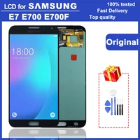 5 5 super amoled lcd display for samsung galaxy e7 e700 e7000 e700f lcd display touch screen replacement digitizer assembly