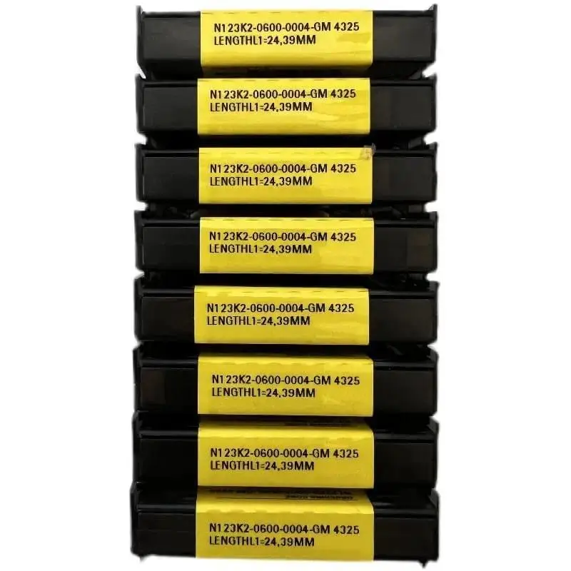 N123K2-0600-0004-GM 4325/Оригинальное лезвие из сплава с ЧПУ 10 шт.