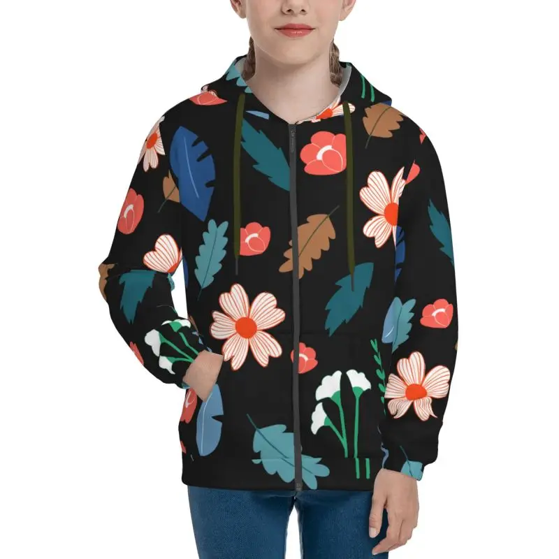 

2022 New Youth Zip Hoodie Outdoor Casual Tops Comfortable Outerwear Sports Sweatshirts 7-20 Years Old Design Code: YSD190