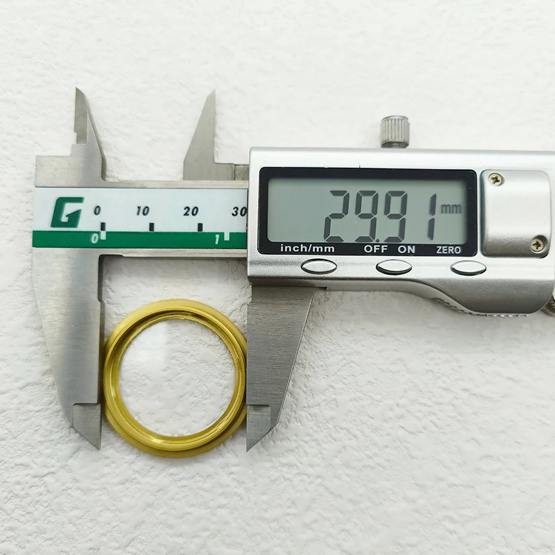 Matte Watch Case Back Cover Transparent Glass Back Fits Seiko SKX007 SRPD Turtle 6105 Tuna Monster NH35 NH36 Diving Case Back