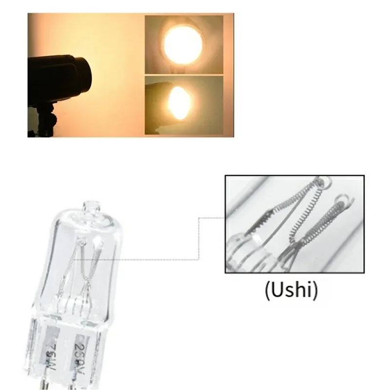 Для Godox 75 Вт 220 В лампа-вспышка для фотостудии Компактная вспышка стробоскопа K150A