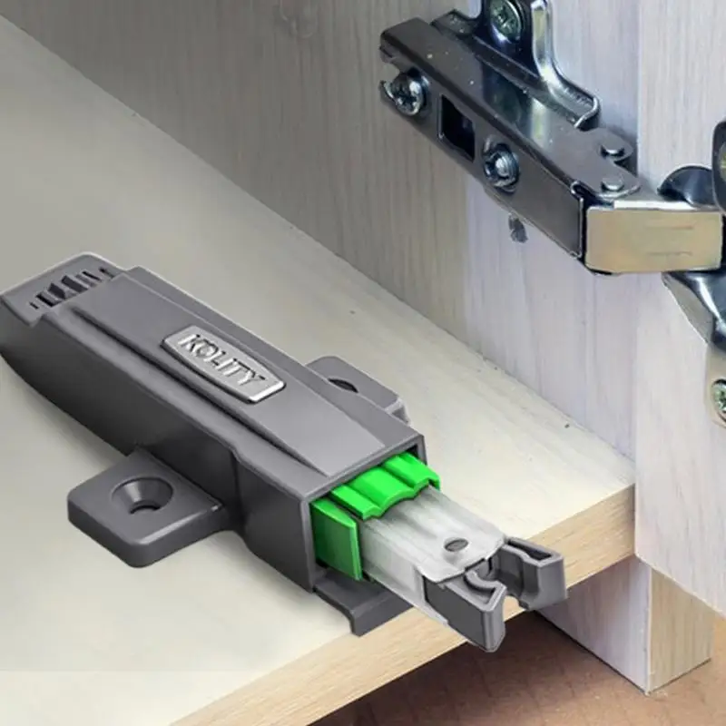 Нажимная защелка для шкафов сверхмощная дверная многоцелевой самоблокирующийся