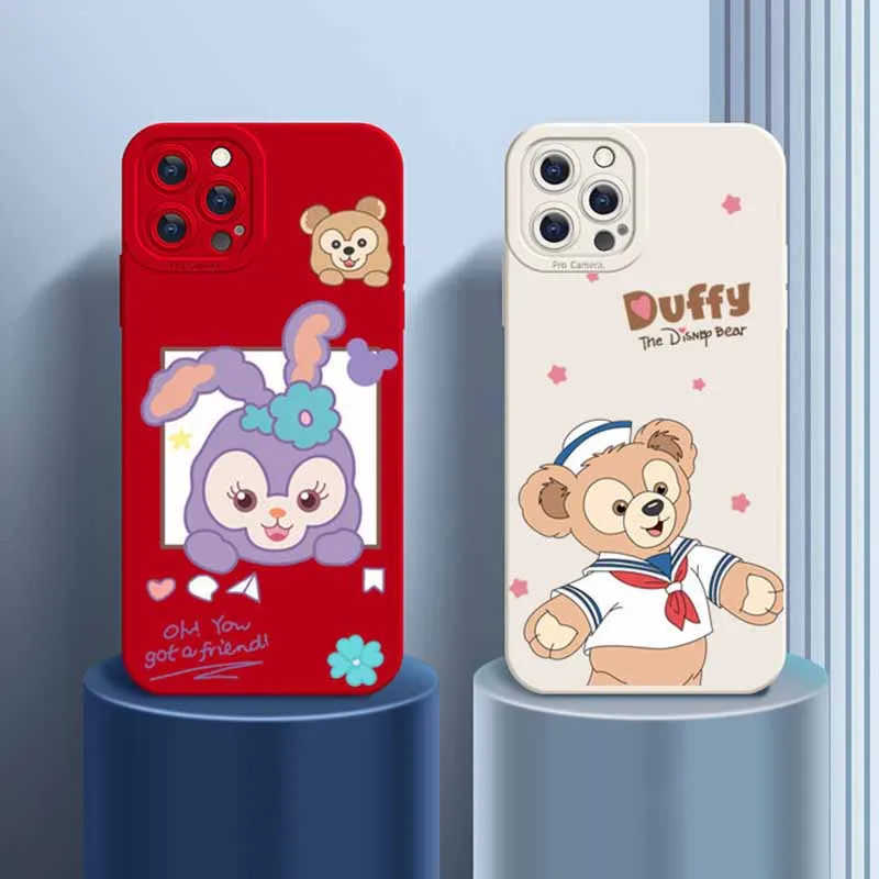 

Bandai Disney Cartoon New Phone Case Shockproof Protective Cover for Iphone 13 12 11 Pro Mini XS MAX X XR Silicone Soft Cover