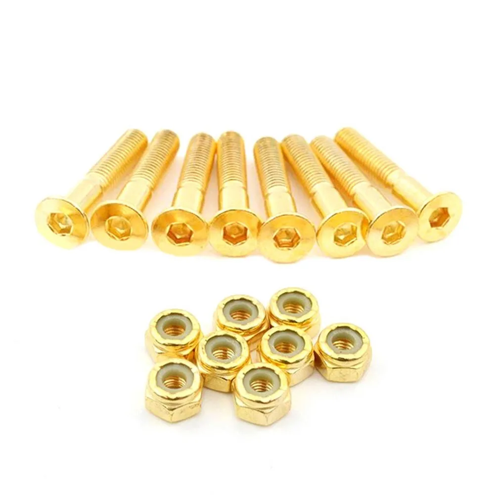 

Hot Skateboards Cruise Cruiser Hard Hardware Set Skateboard Skateboards 8 Pieces/ Set Bolts Kit Longboard Nuts