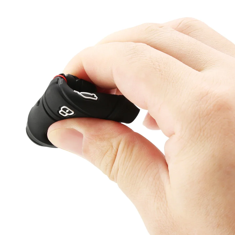 Силиконовый Чехол Для Ключей VW Golf 7 GTI POLO T-Cross Touran Tiguan Skoda Octavia Rapid Kodiaq Fabia Seat Ibiza Leon At...