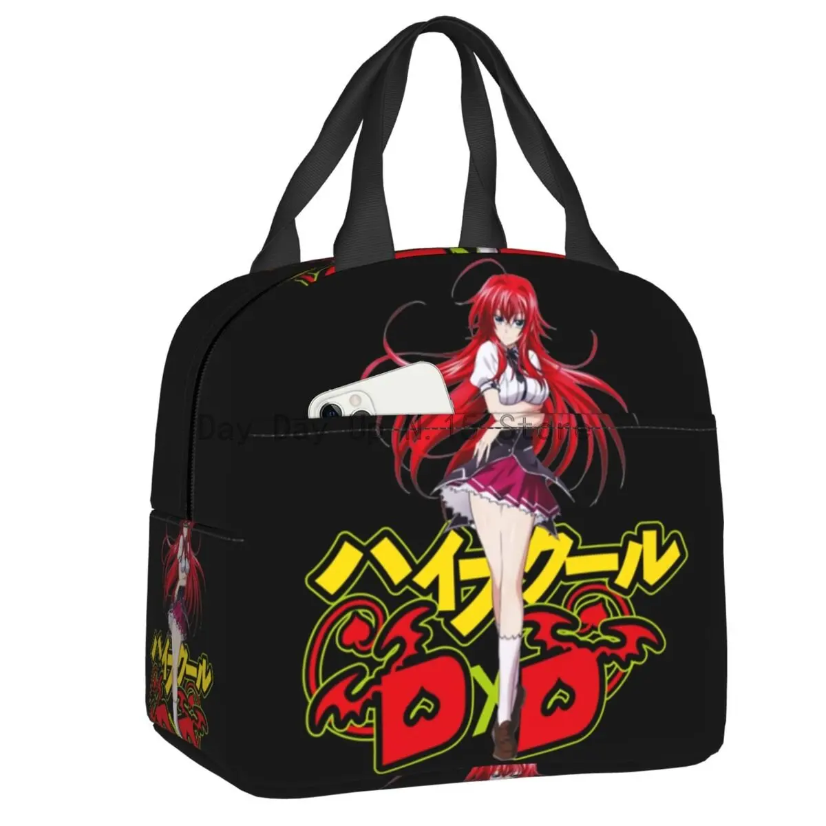 

Термоизолированные сумки Rias Gremory для школьниц, женские портативные контейнеры для обедов, для работы, школы, путешествий