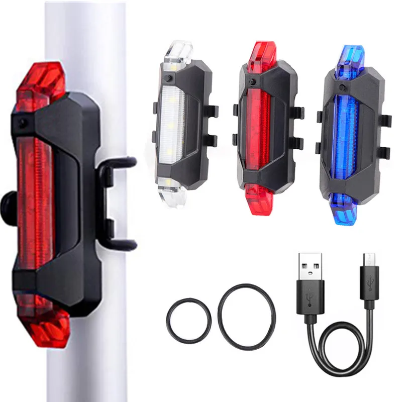 

Водонепроницаемый задний фонарь для велосипеда с USB-зарядкой