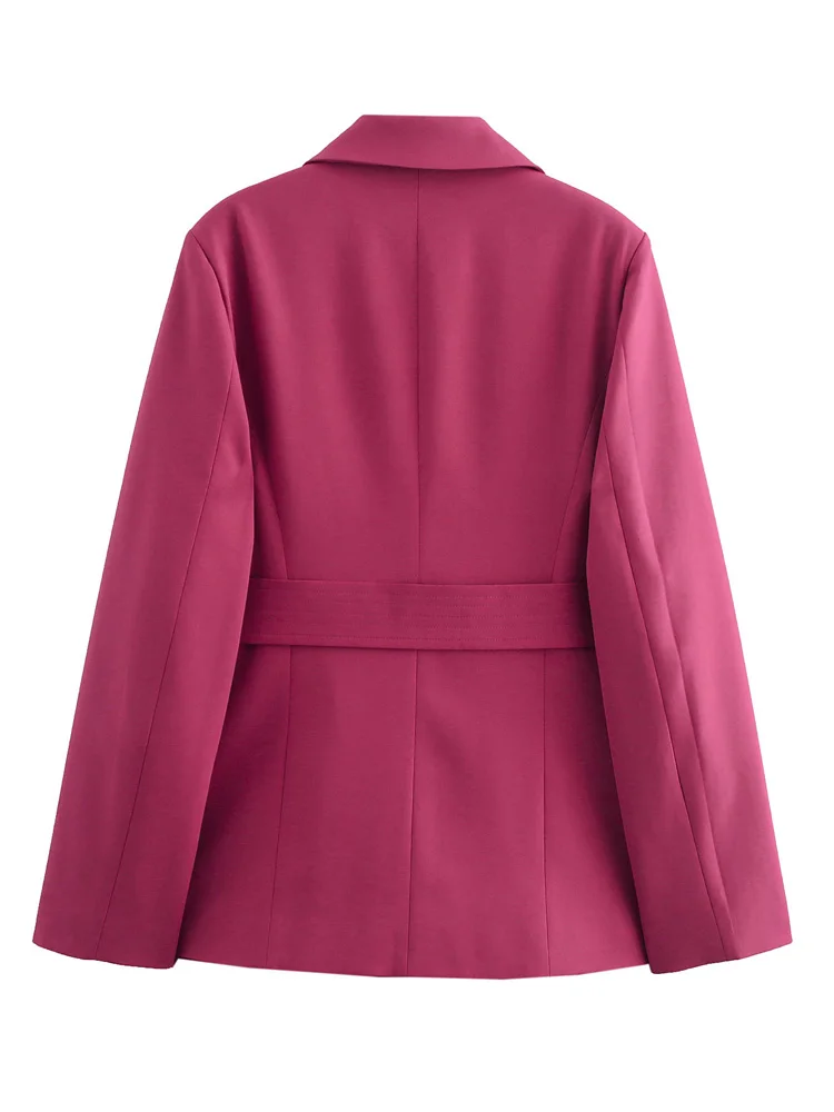 Женский костюм из двух предметов KAOPU ZA двубортный блейзер с поясом на спине или