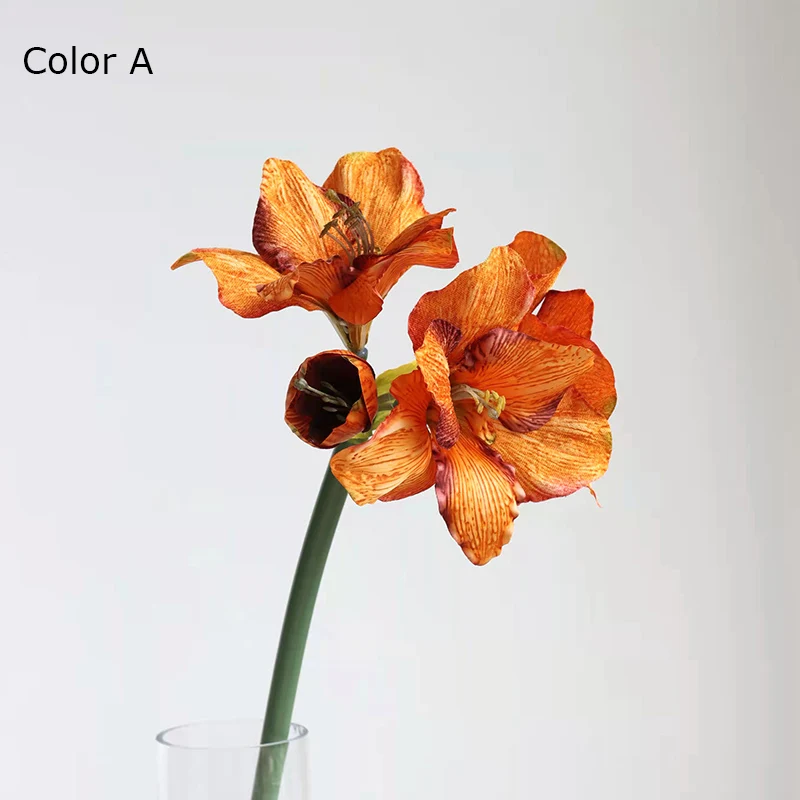 

Искусственные шелковые цветы Clivia Miniata