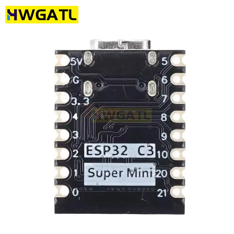 Фото Плата разработки MINI ESP32-C3 Плата разработки SuperMini ESP32-C3 Плата разработки WiFi Bluetooth Плата расширения №2