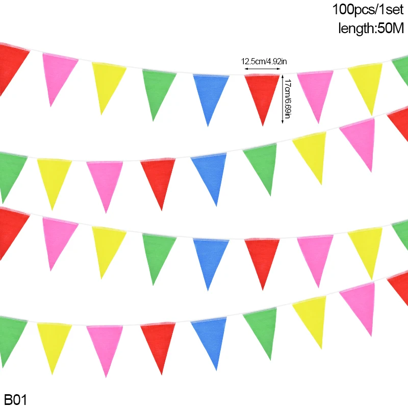 Красочный льняной вымпел флаг баннер декор для свадьбы дня рождения настенные