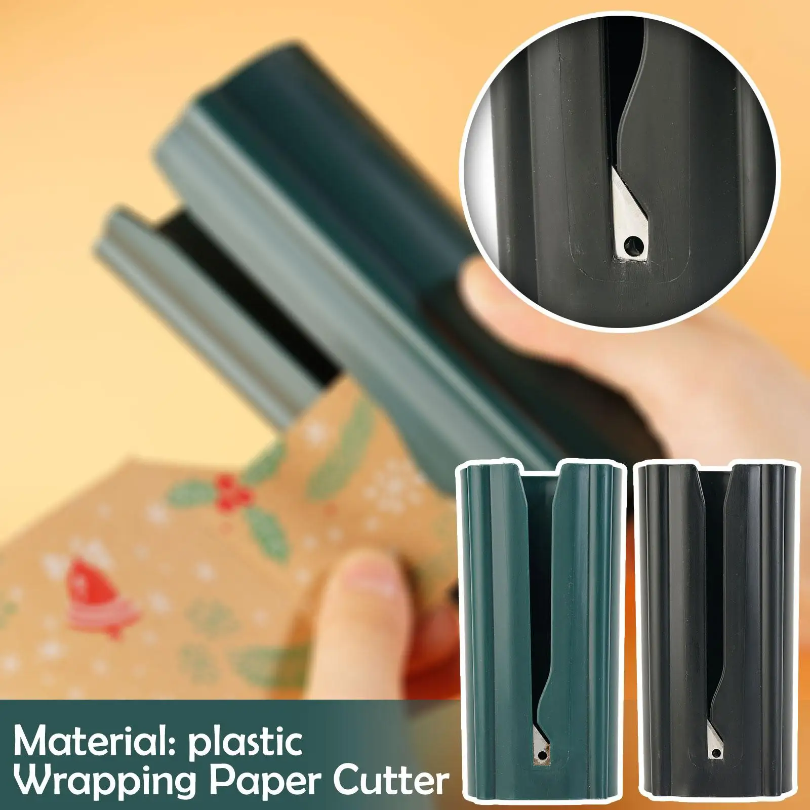 

Cutting Tools Sliding Gift Wrapping Paper DIY Cutter Paper Roll Cutter Cuts The Prefect Line Every Single Time Paper Packaging