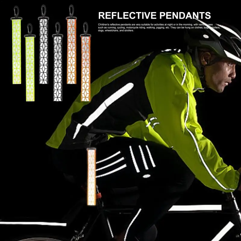 Светоотражающие брелки 15 см подвеска-отражатель высокой видимости маркер