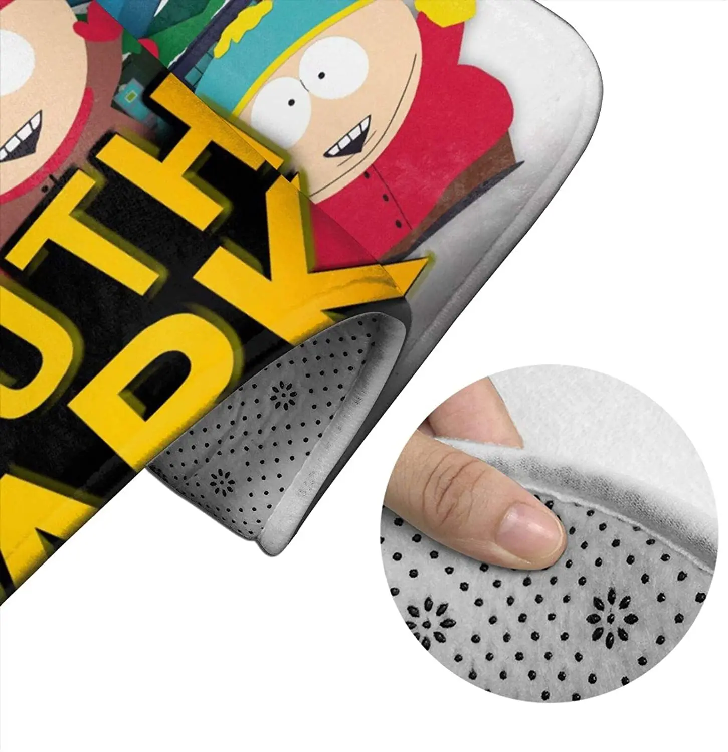 

South Park Bathroom Mat Sets 3 Piece Set Rugs Memory Foam Mat Set Toilet Seat Cover Bath Mat Lid Cover