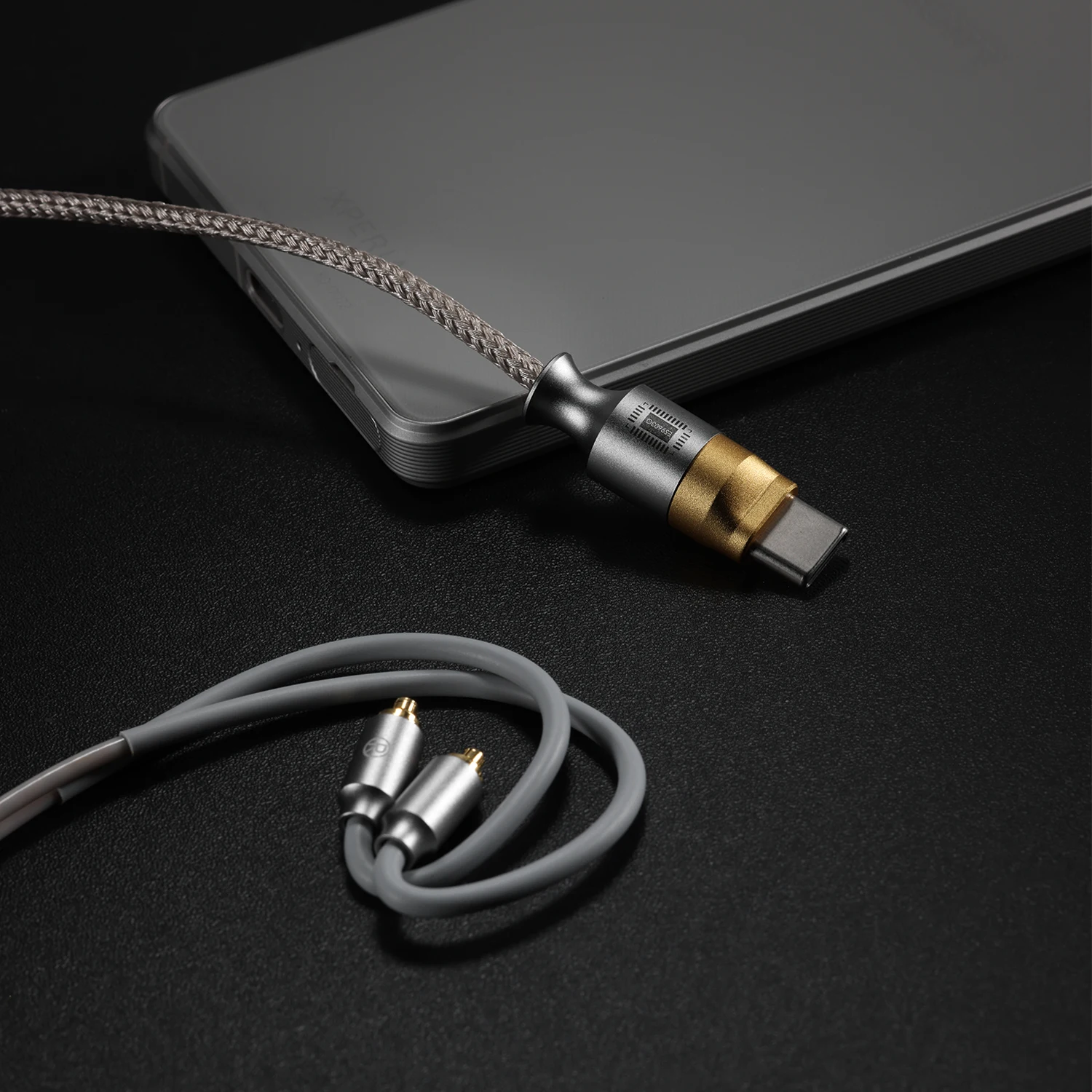 Фото DD ddHiFi M110C USB-кабель для наушников с декодированием интерфейса, разъемом MMCX и 2-контактным разъемом 0,78, поддерживает линейные управления и микрофоном №3