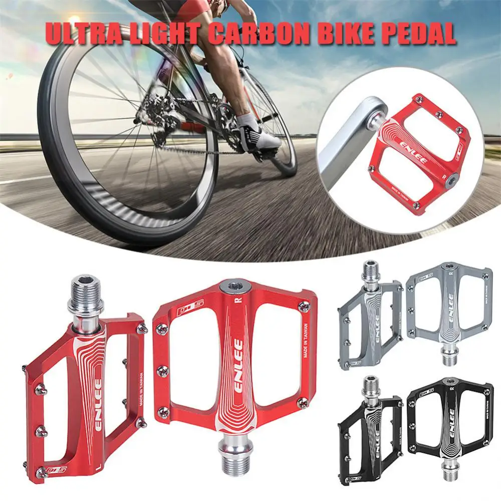 

Велосипедные педали ENLEE с 3 подшипниками, ультралегкие Нескользящие, с ЧПУ, для BMX, дорожных и горных велосипедов, велосипедные педали с герметичным подшипником