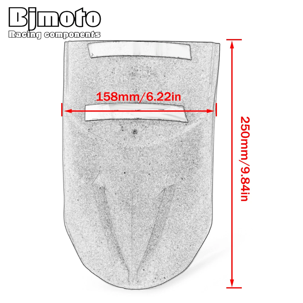 Удлинитель переднего крыла для Kawasaki VERSYS 650 1000 2010 2011 2012 2013 2014 2015 2016 2017 2018 2019 2020 2021