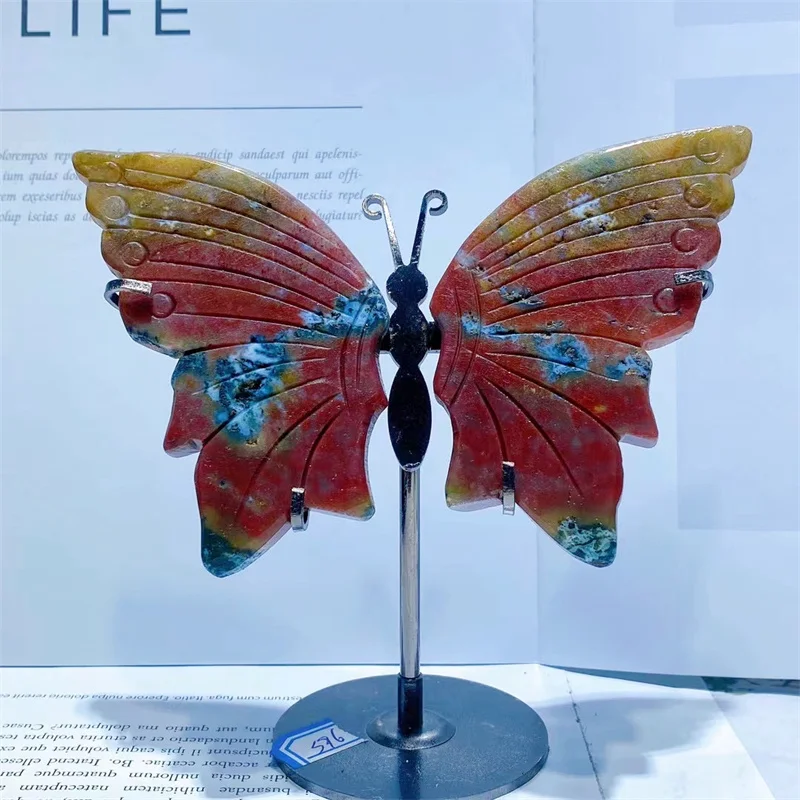 Искусственные крылья бабочки большой размер Хрустальная резьба исцеляющий