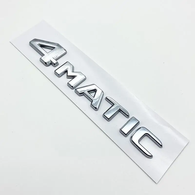

Для Mercedes Benz A B C E G S ML SL CL GLA CLA Class AMG 4MATIC 4 MATIC Багажник Хромированные матовые черные буквы Эмблема Значок наклейка